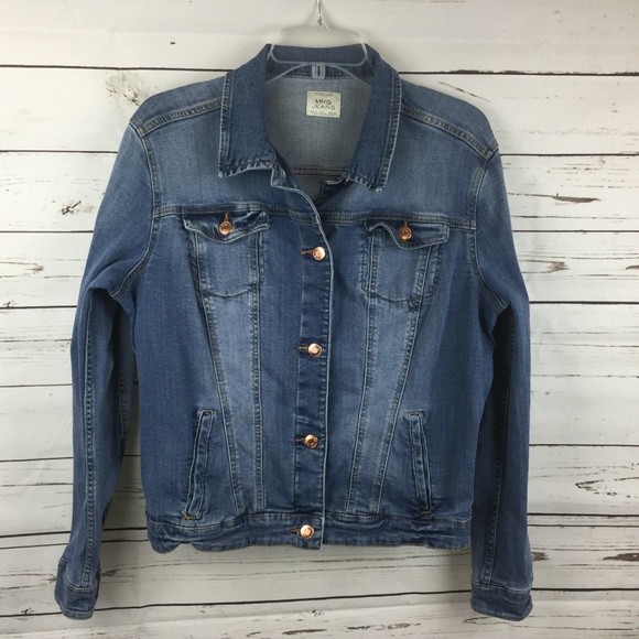 womens denim jacket size 20